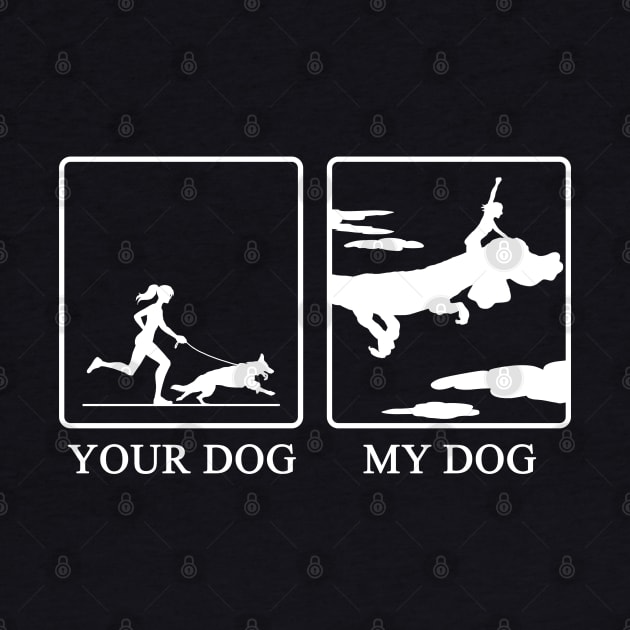 Your Dog vs My Dog (Falkor) by CCDesign